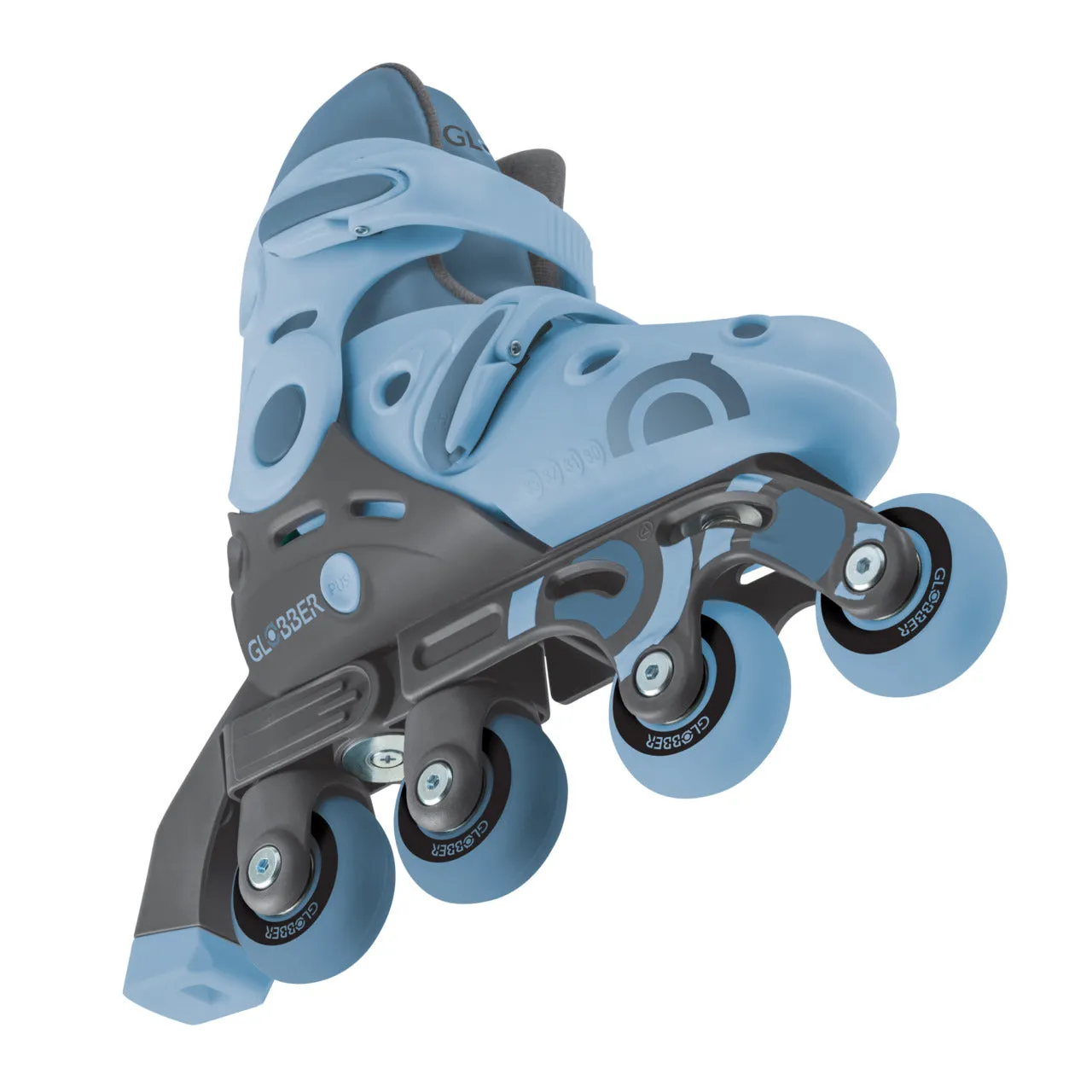 Globber Learning Inline Skates 2 In 1 - Ash Blue