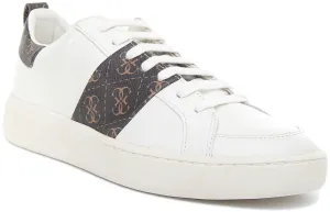 Guess Verona In White Brown For Men