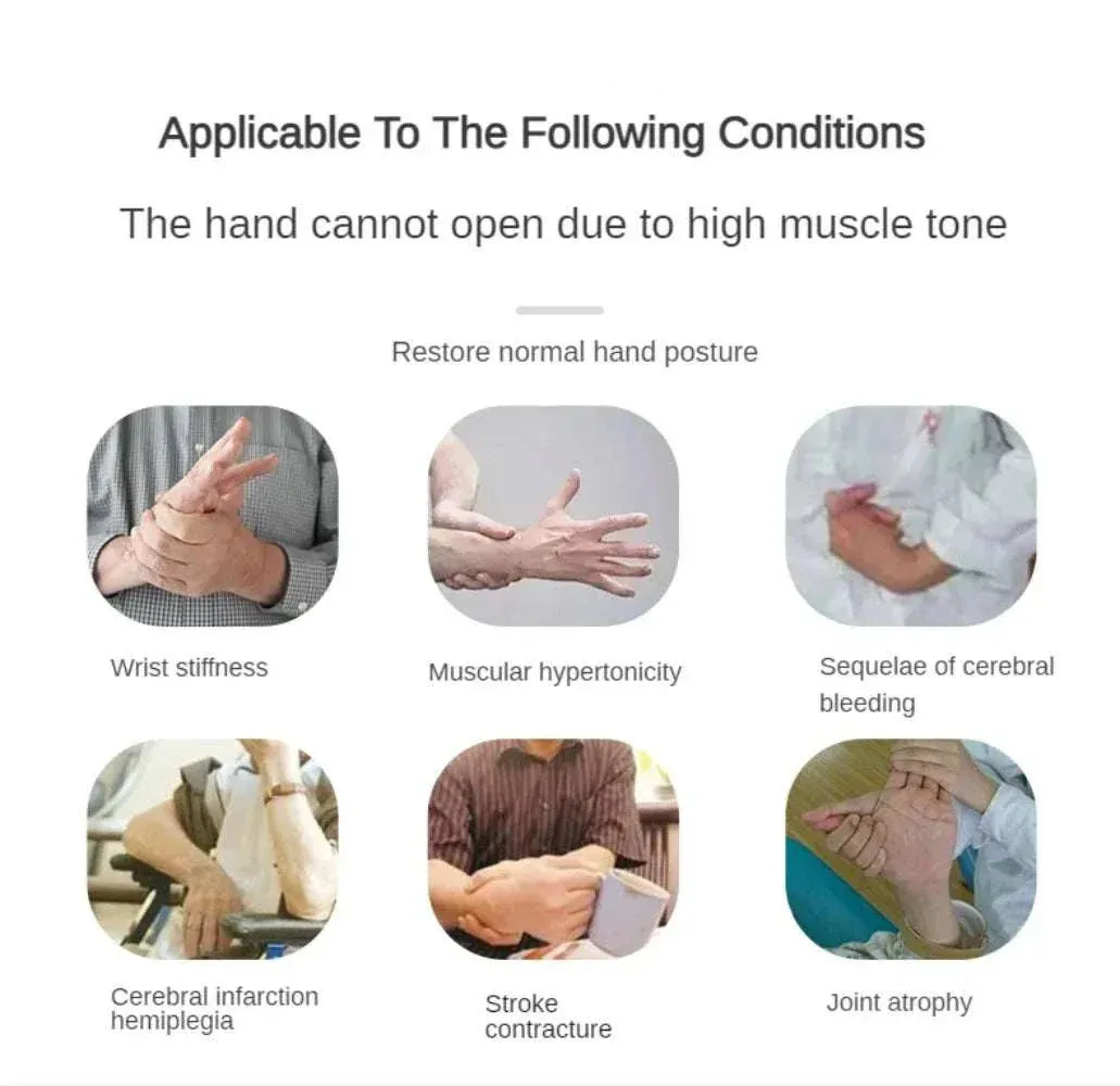 Hand Wrist Rehabilitation Trainer Fingers Wrist Function Exercise Fixator Hand Hemiplegia Stroke Fracture Joint Stiff Recovery