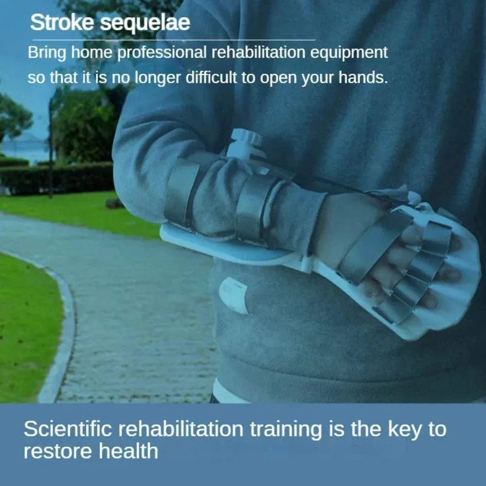 Hand Wrist Rehabilitation Trainer Fingers Wrist Function Exercise Fixator Hand Hemiplegia Stroke Fracture Joint Stiff Recovery