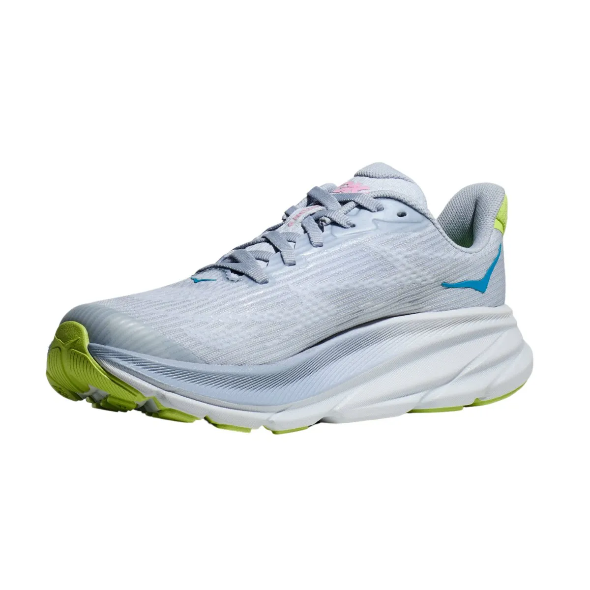 Hoka One One Girl's (Grade School) Clifton 9 Gull/Sea Ice