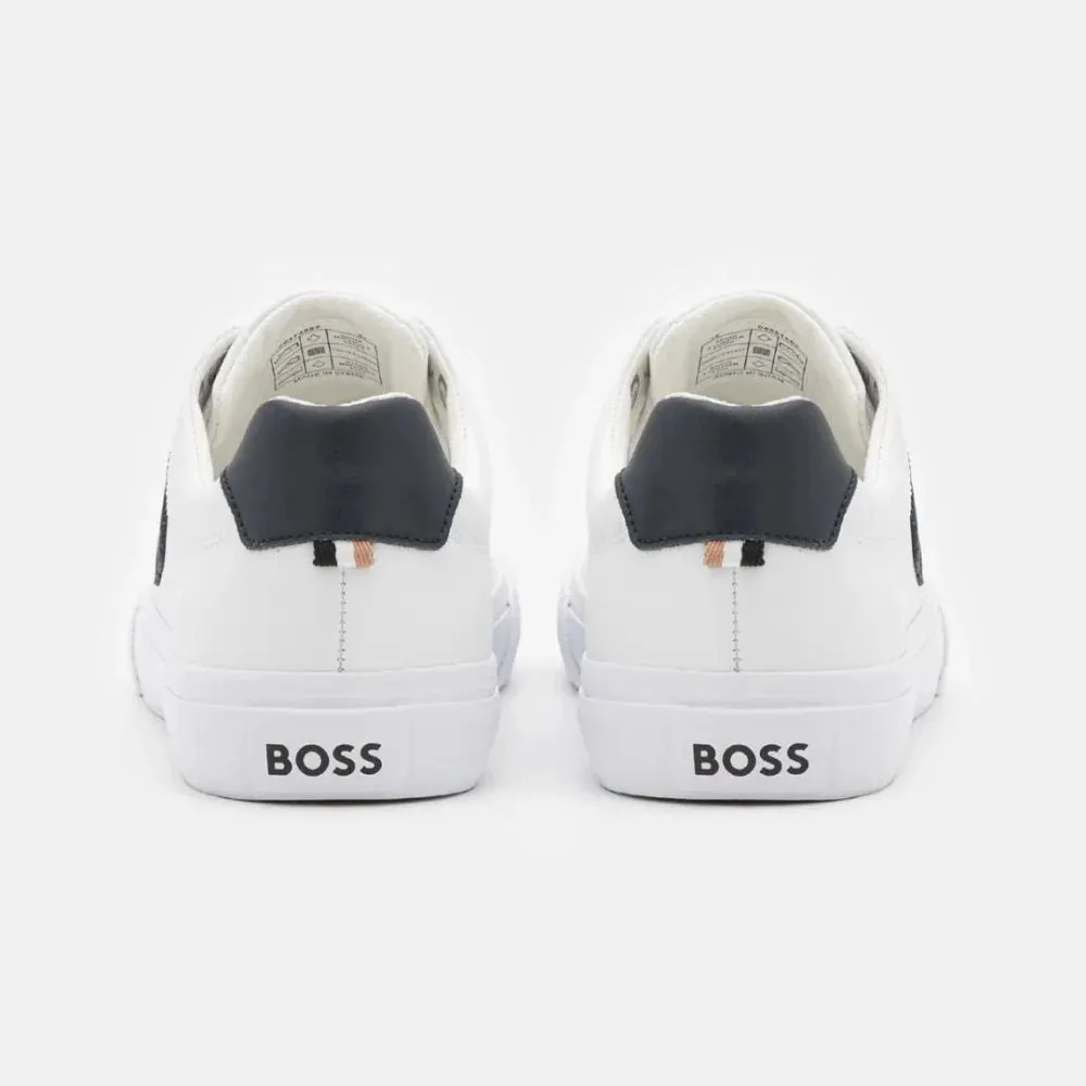 HUGO BOSS Aiden TENN LTB Trainers Men 50474728-WHTNVY