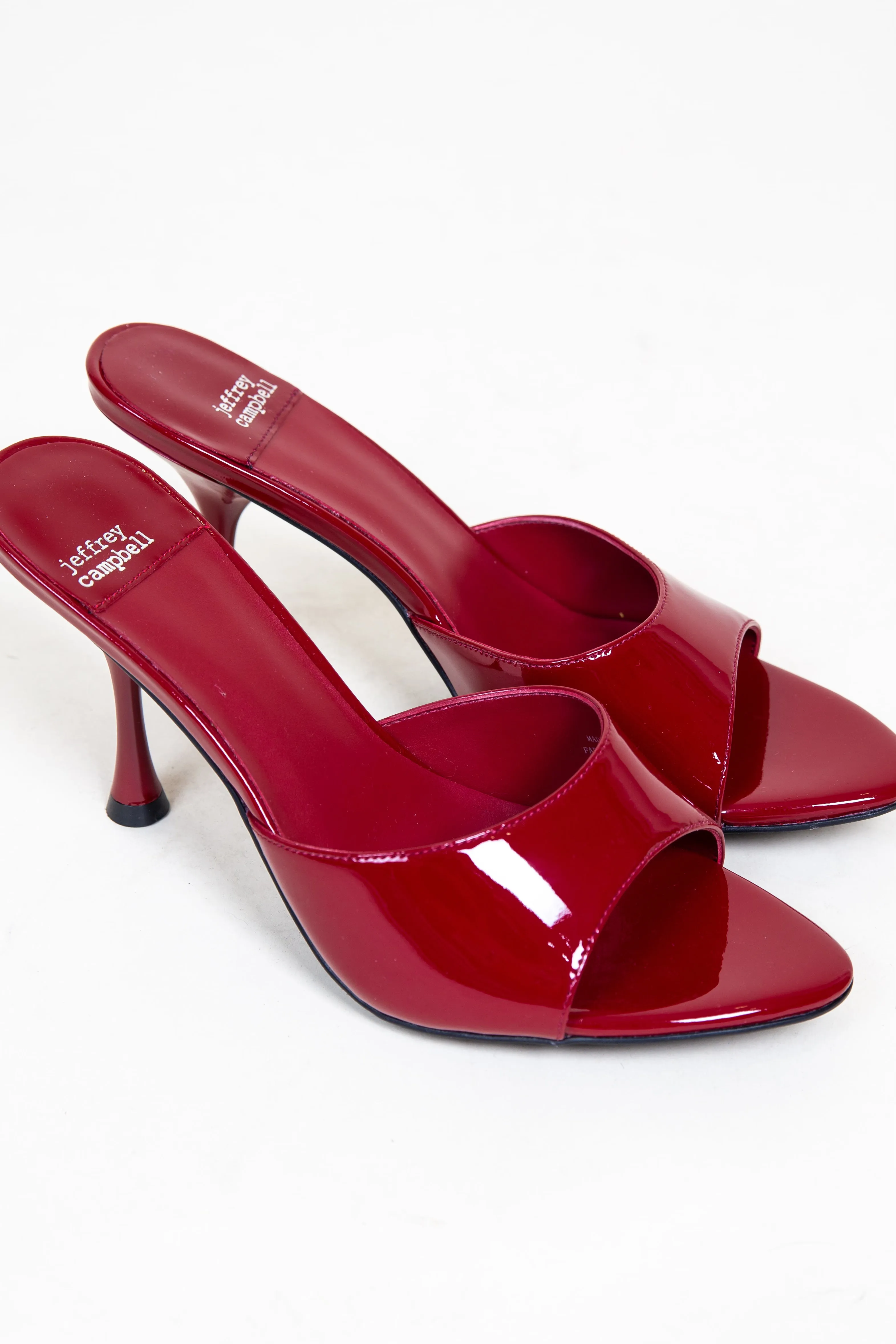 JEFFREY CAMPBELL | Agent Mules - Cherry Patent