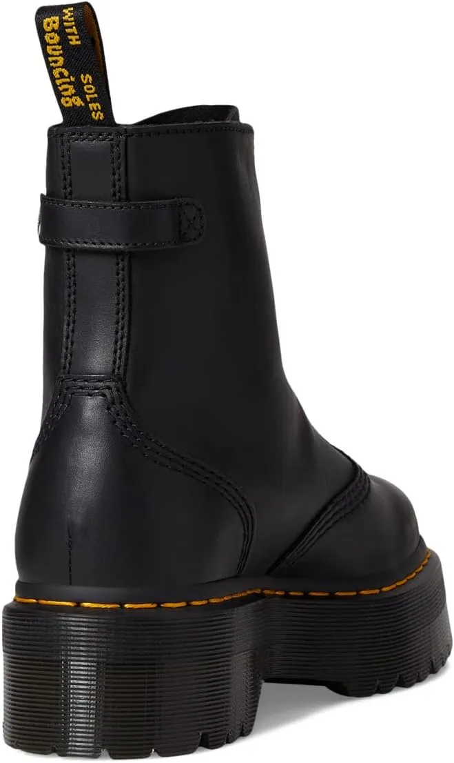 Jetta Sendal Leather Boot Dr. Martens, Black Sendal