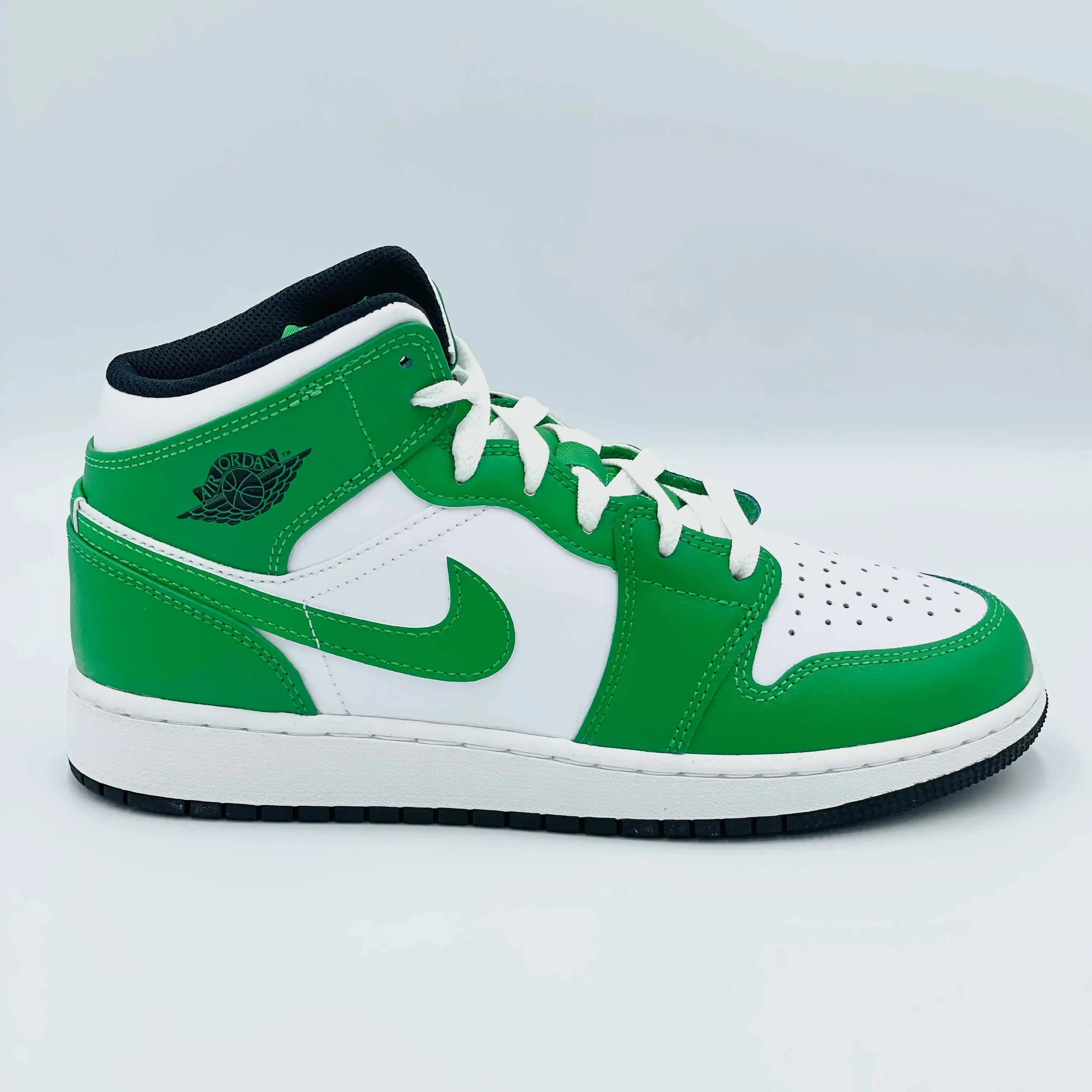 Jordan 1 Mid Lucky Green