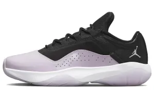 Jordan Air Jordan 11 Vintage Basketball Sneakers, Black/White/Light Lilac