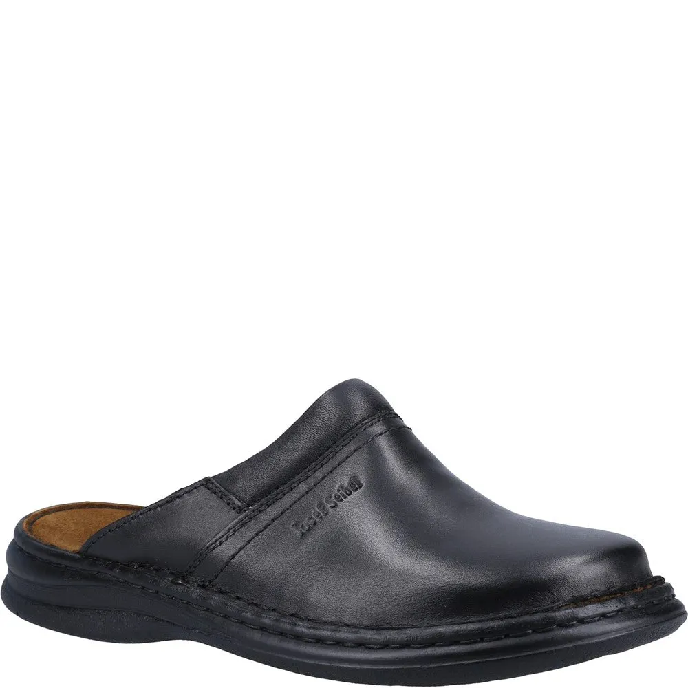 Josef Seibel Max soft leather slip-on mule