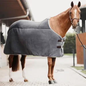 Kentucky Horsewear Heavy Fleece Show Rug - Grey