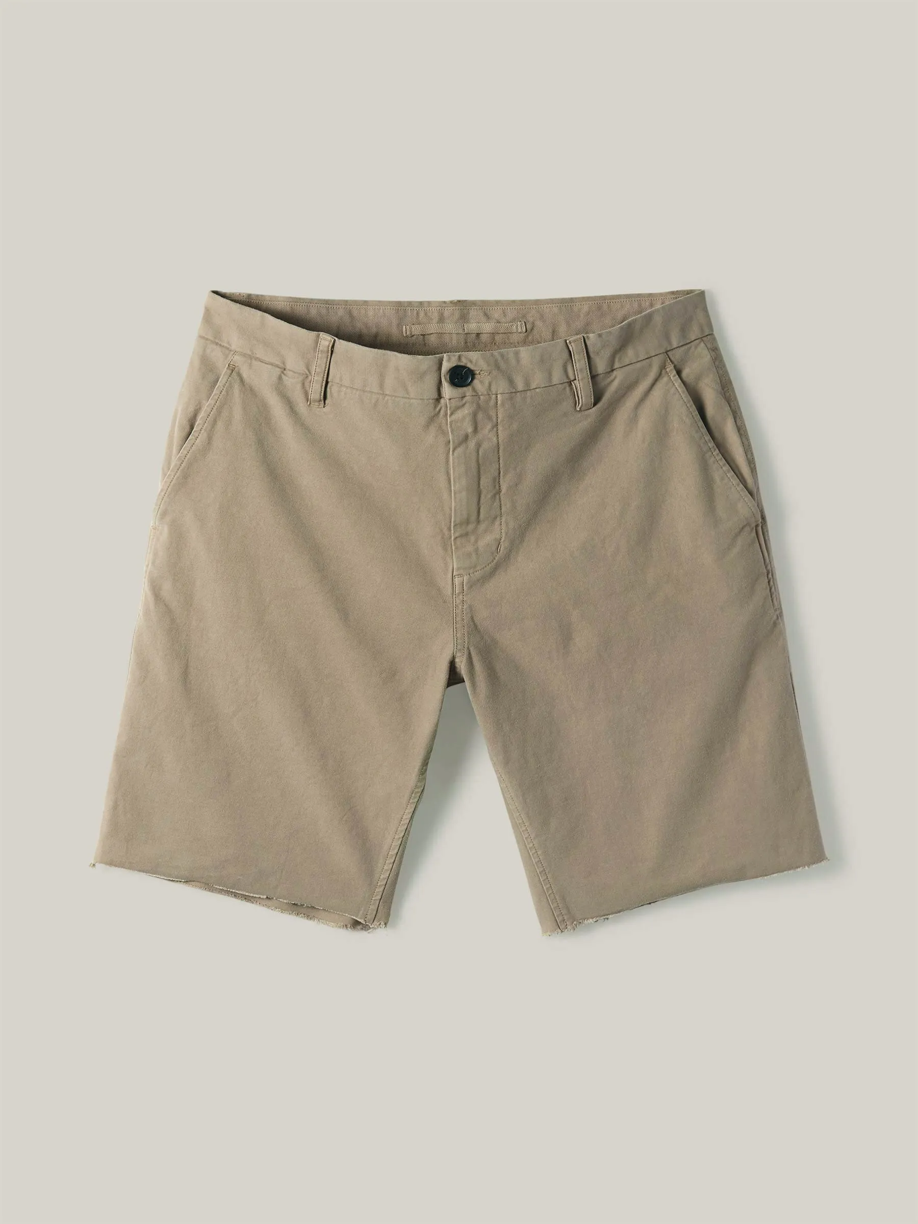 Khaki Broken Twill Short