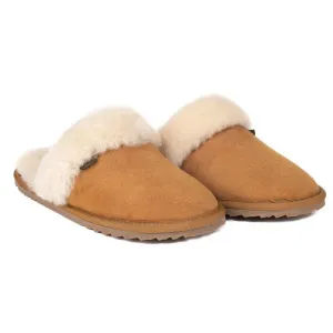 Le Chameau Maison Ladies Mule Slipper - Tan