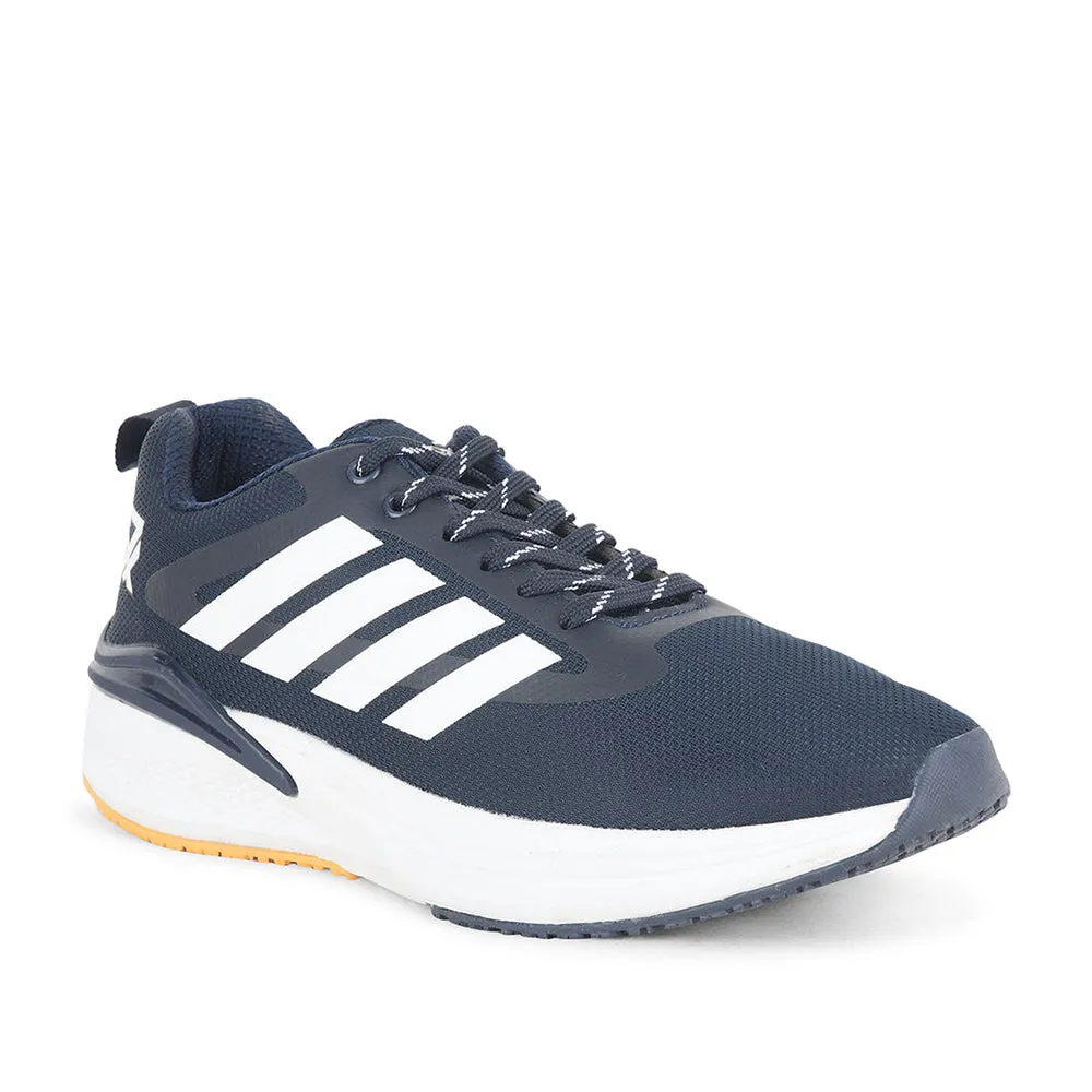 Leap7x by Liberty Men CAPSICO-1 N.Blue Sports Non Lacing Shoes