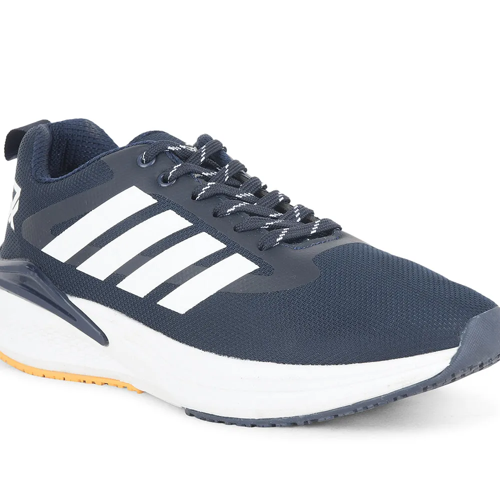 Leap7x by Liberty Men CAPSICO-1 N.Blue Sports Non Lacing Shoes