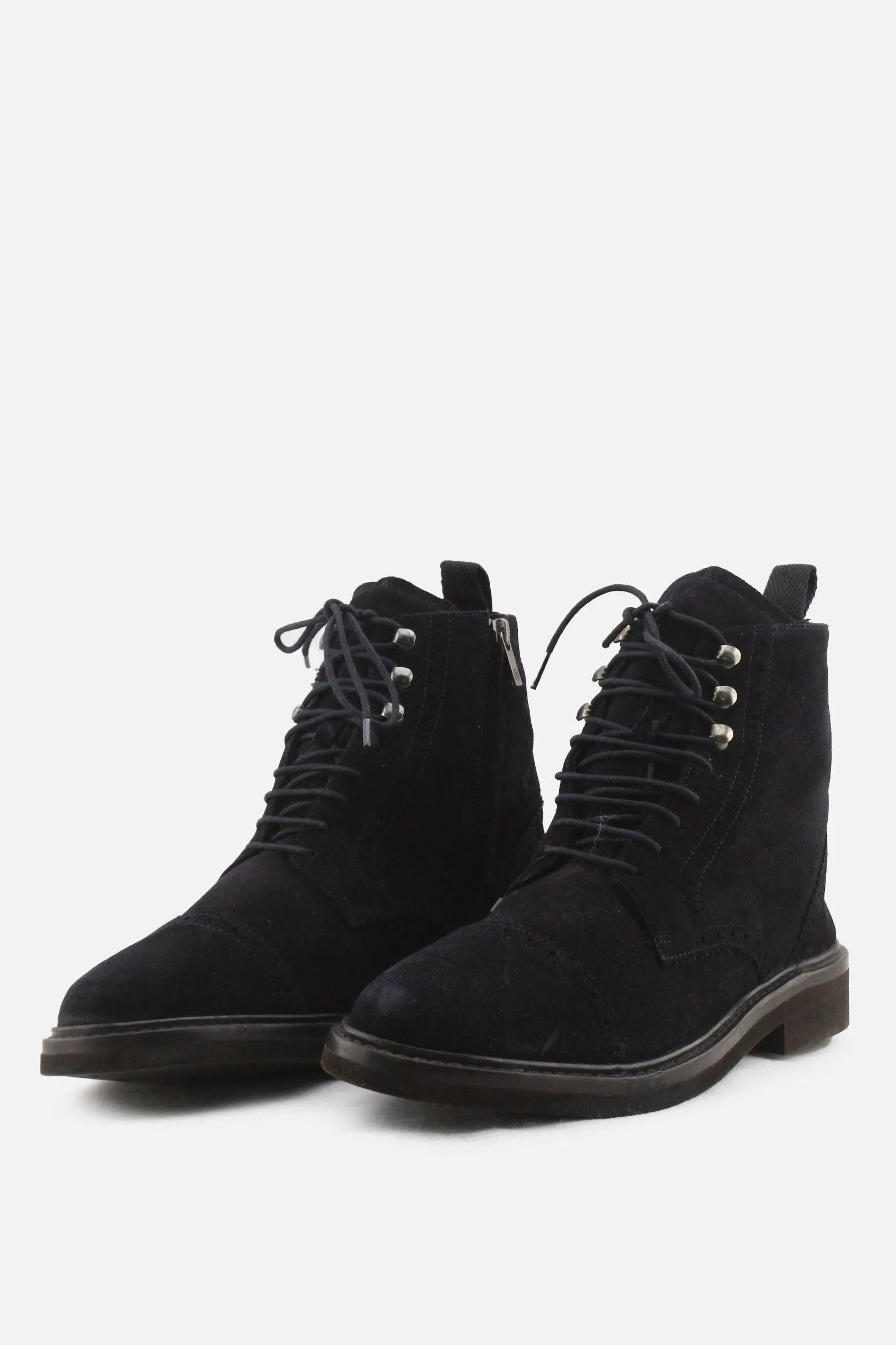 Massimo Dutti Laces Desert Boots | Suede