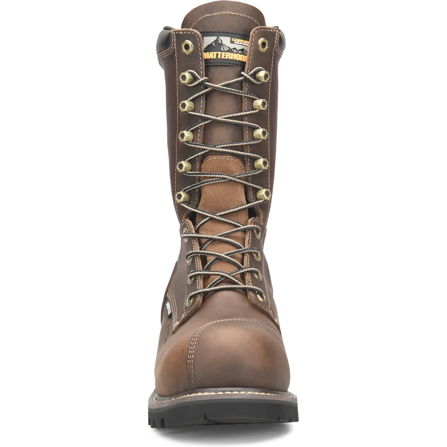 Matterhorn Men's ARC 10" WP Comp Toe Logger Work Boot -Brown- MT2510