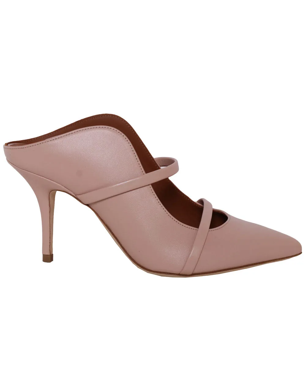 Maureen Nappa Pump in Almond