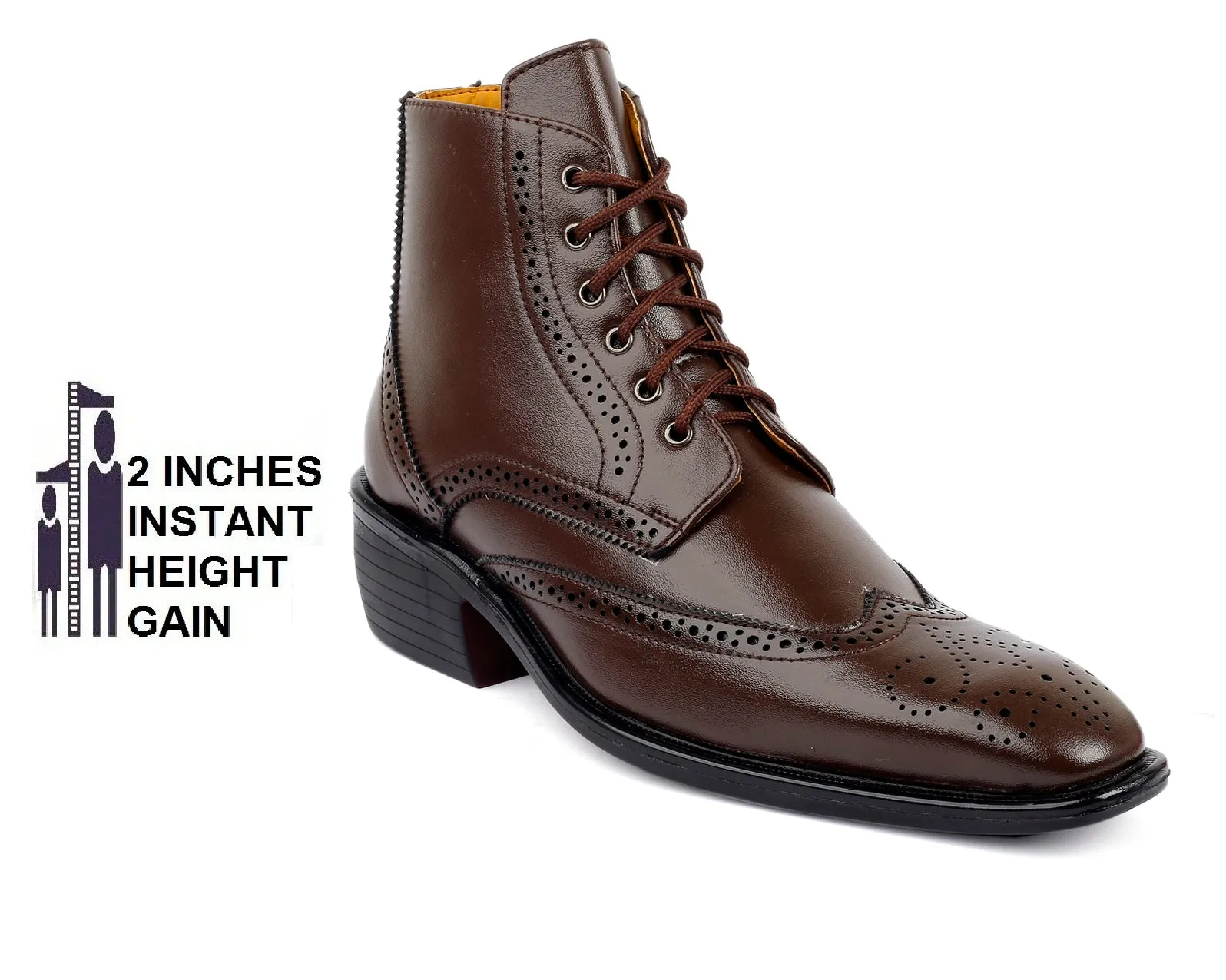 Men's New Stylish And Comfortable Formal Office Wear Height Increasing Shoes