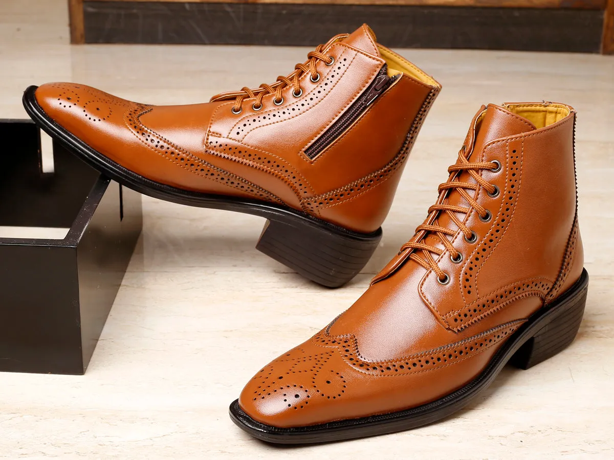 Men's New Stylish And Comfortable Formal Office Wear Height Increasing Shoes