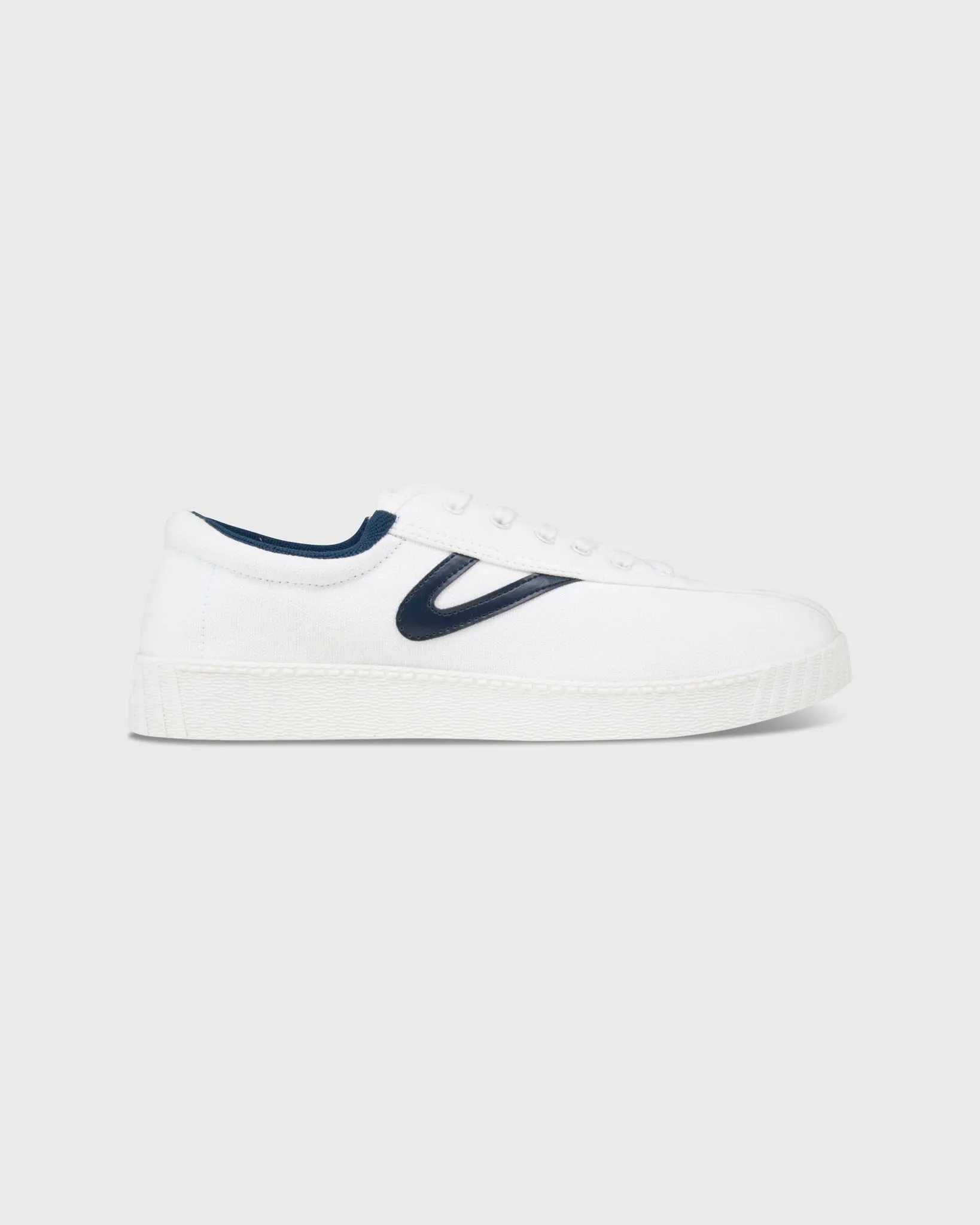 Men's Nylite Canvas Sneaker in White/Night