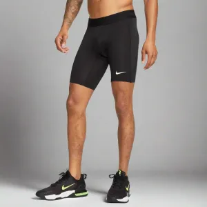 Mens Pro Dri-FIT Fitness Long Shorts - Black