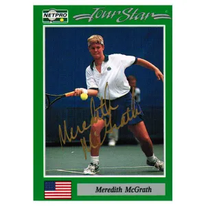 Meredith McGrath Signed  Women`s