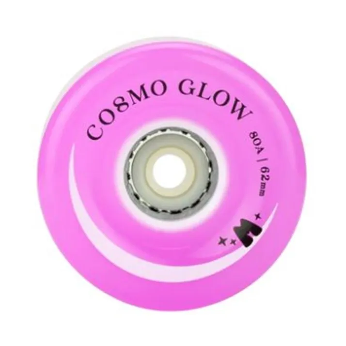 Moxi Light Up Cosmo Glow Purple Haze Wheels 80A - 4 Pack