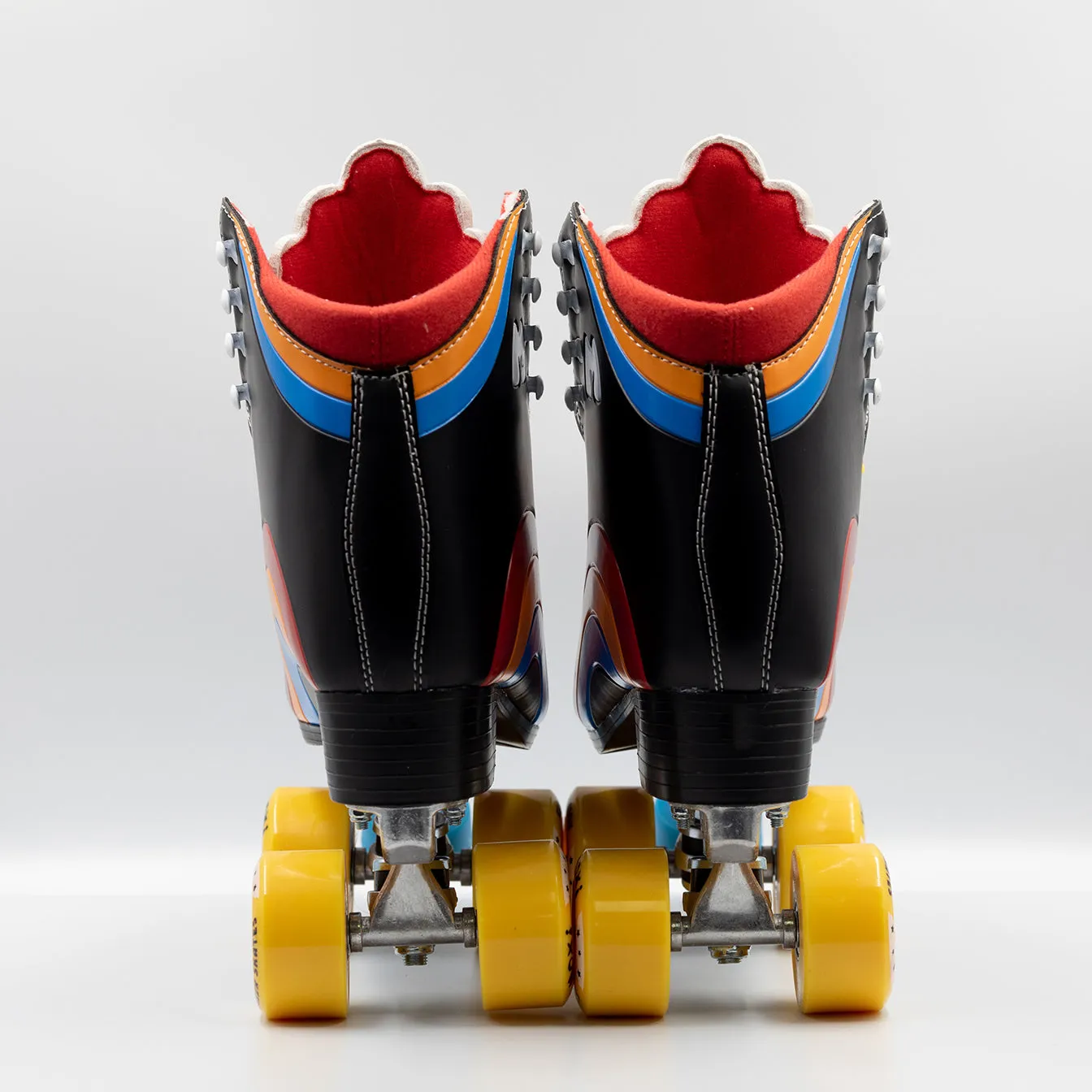 Moxi Roller Skates - Rainbow Rider Roller Skates - Asphalt Black - Size 3