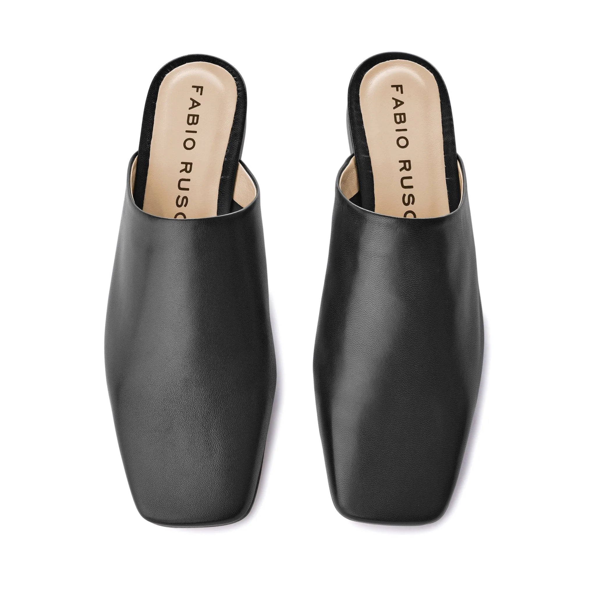 Naomi Black Cosy Mules