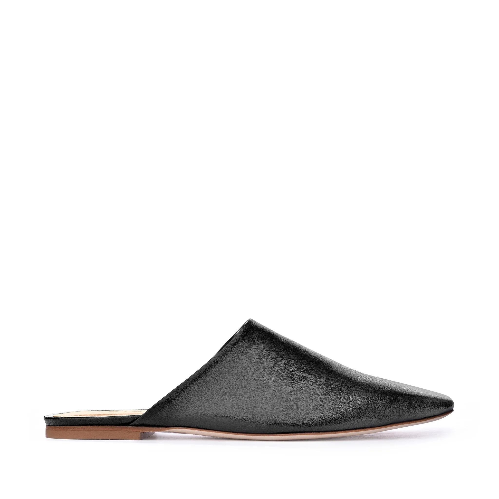 Naomi Black Cosy Mules