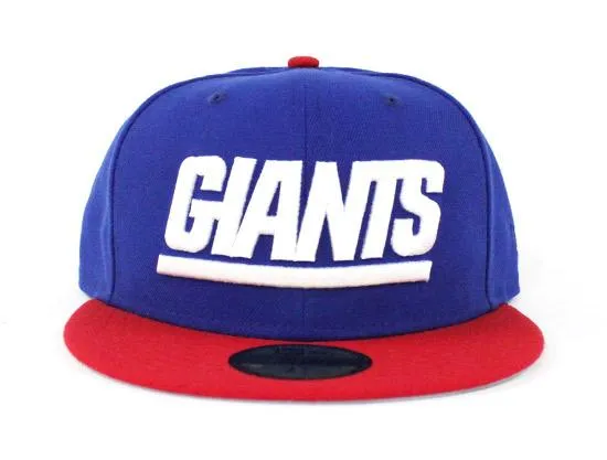 New York Giants 59Fifty New Era Fitted Hat (Jordan True Blue 3 Blue Red White)