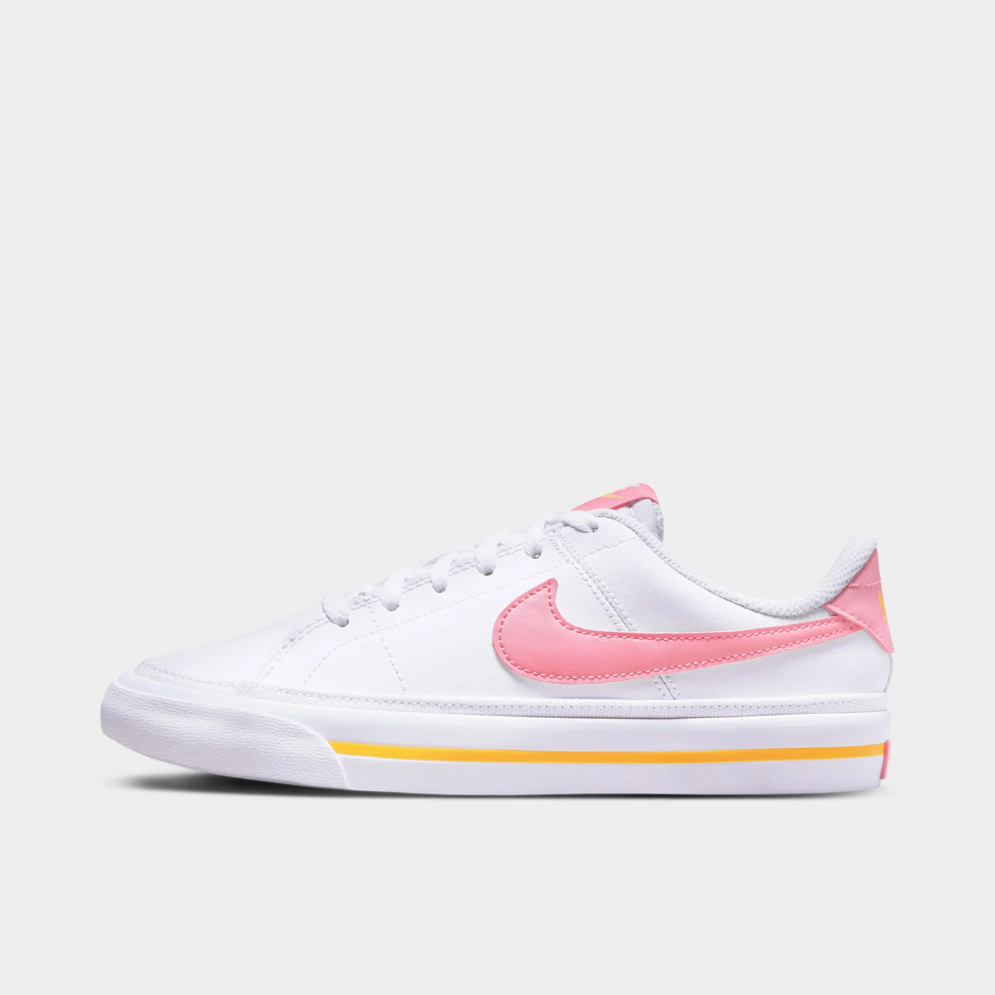 Nike Court Legacy GS White / Coral Chalk - Laser Orange