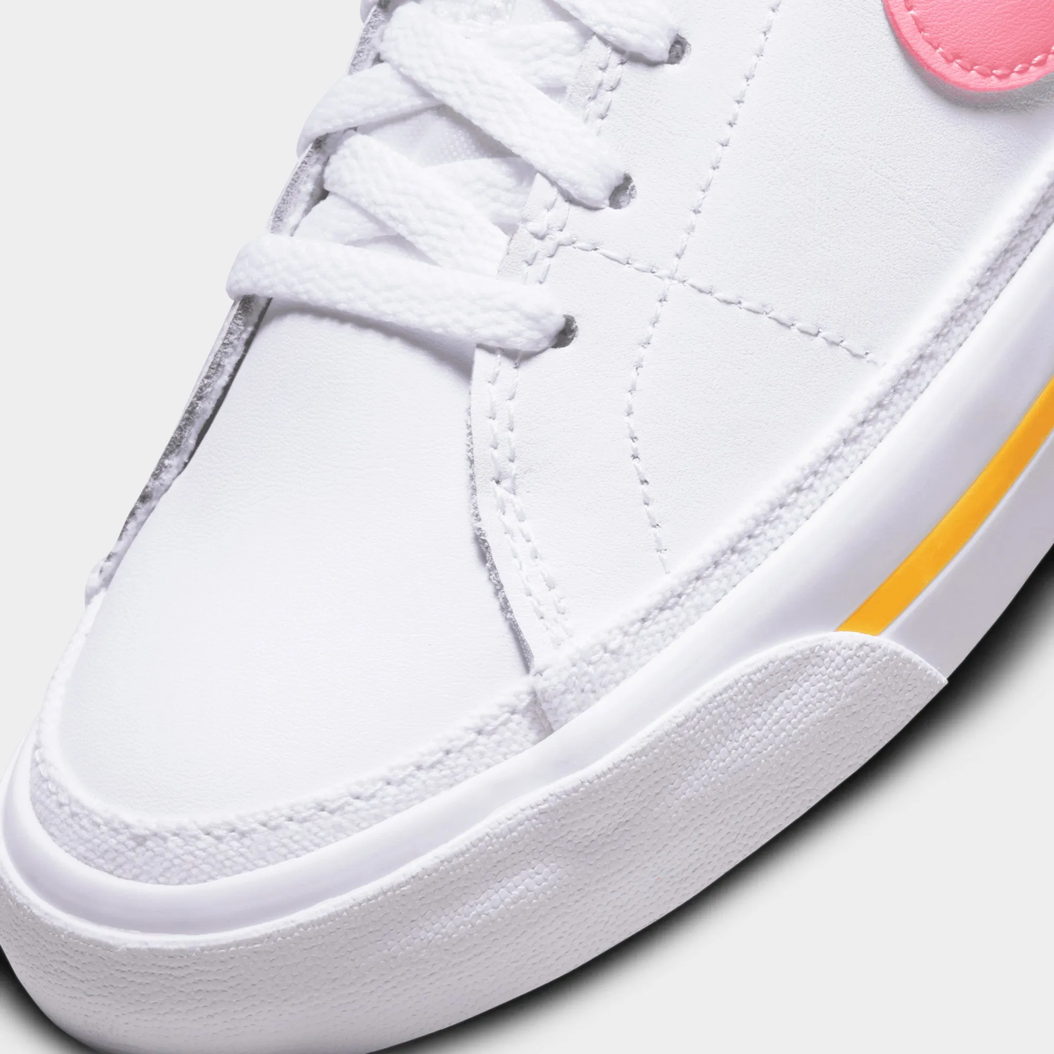 Nike Court Legacy GS White / Coral Chalk - Laser Orange