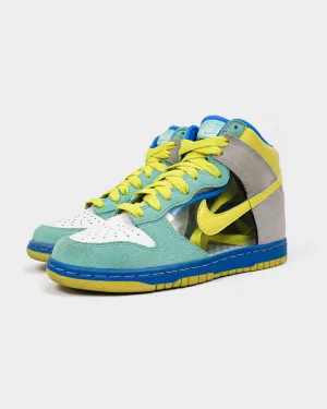 Nike Dunk High 6.0 'Mint Yellow Translucent' 2008