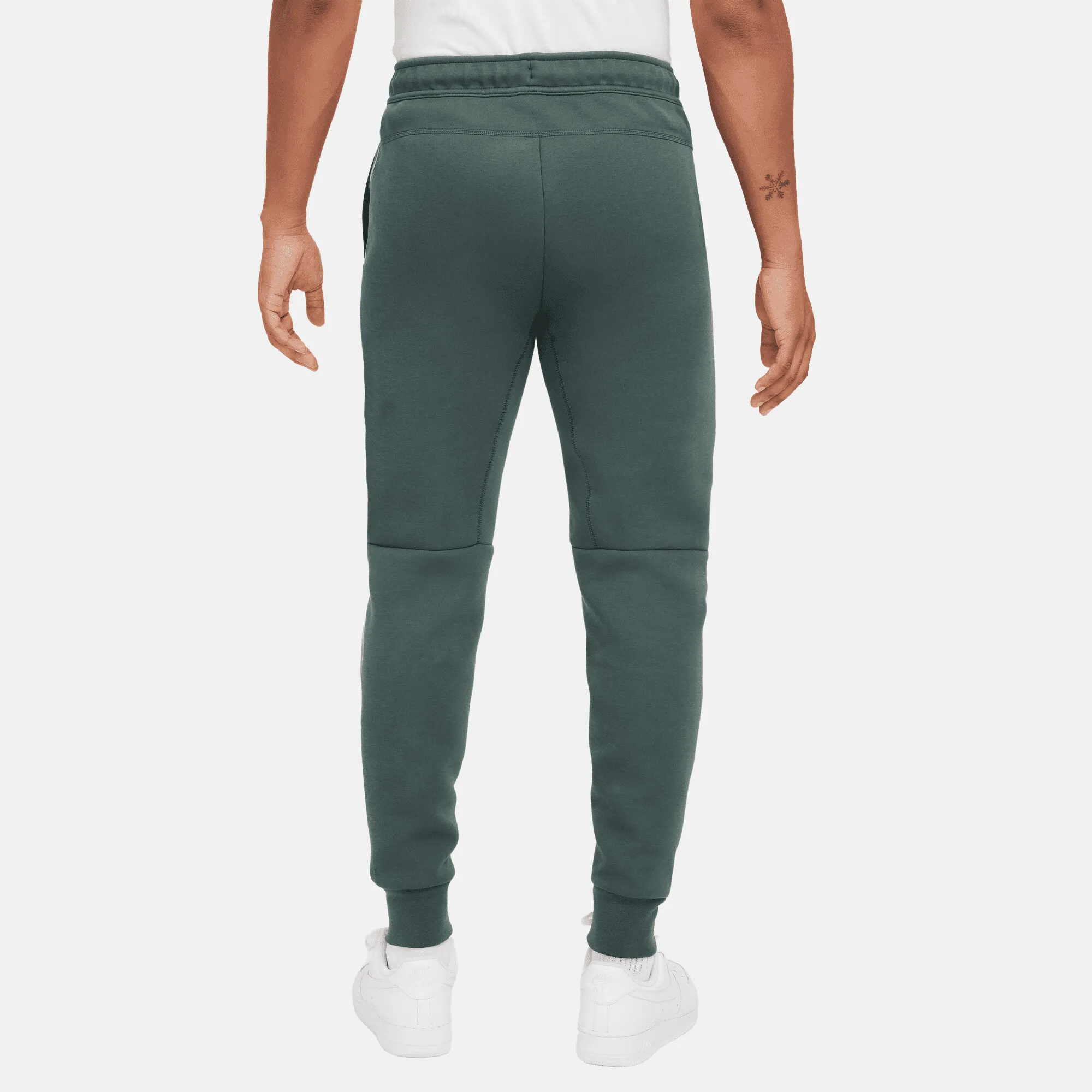 Nike Sportswear Tech Fleece Green Silver Reflective Joggers