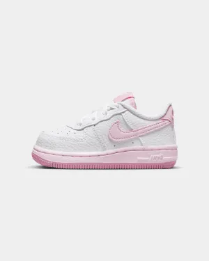 Nike Toddlers' Toddler Force 1 White/Pink Foam