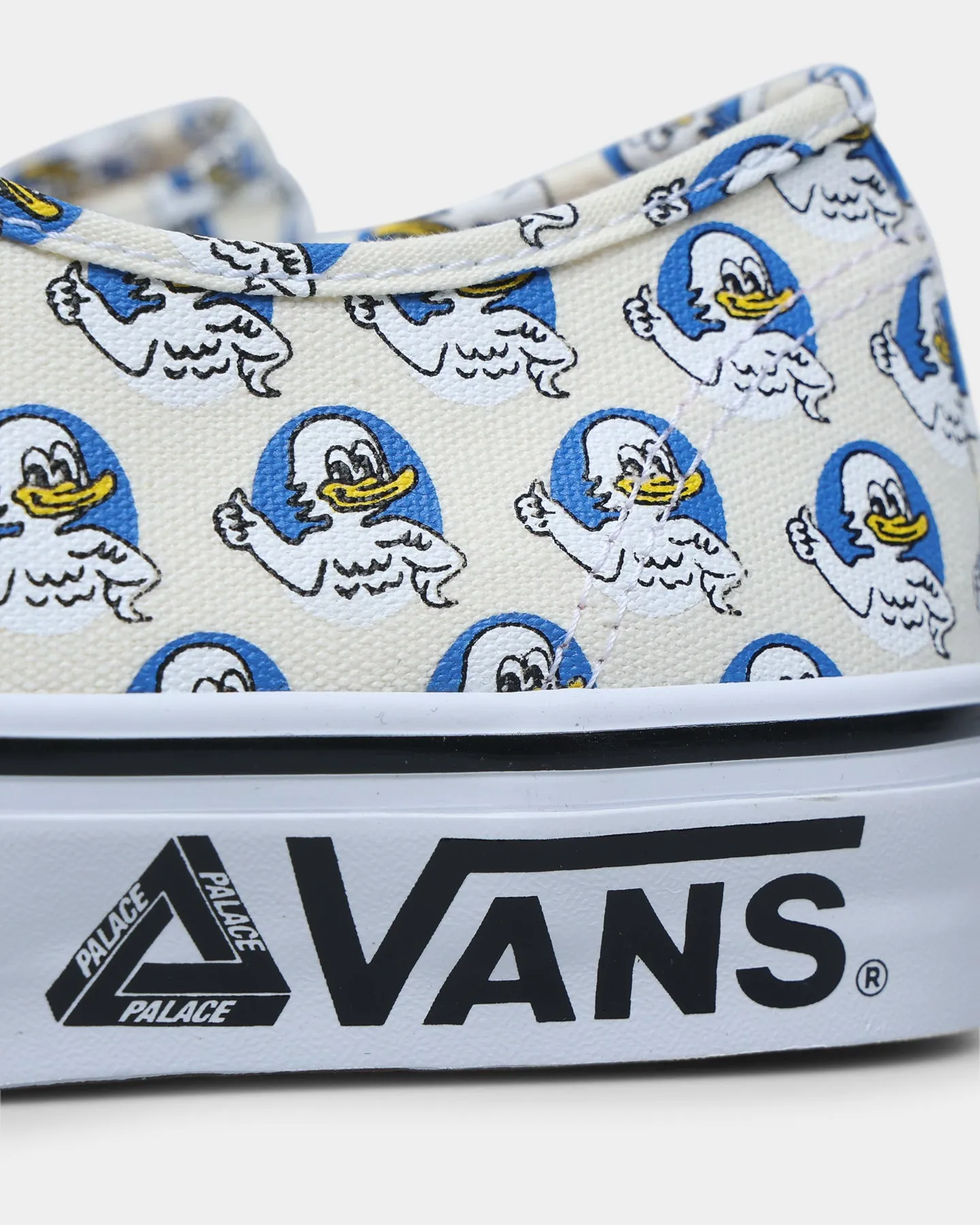 Palace X Vans Skate Authentic Classic White