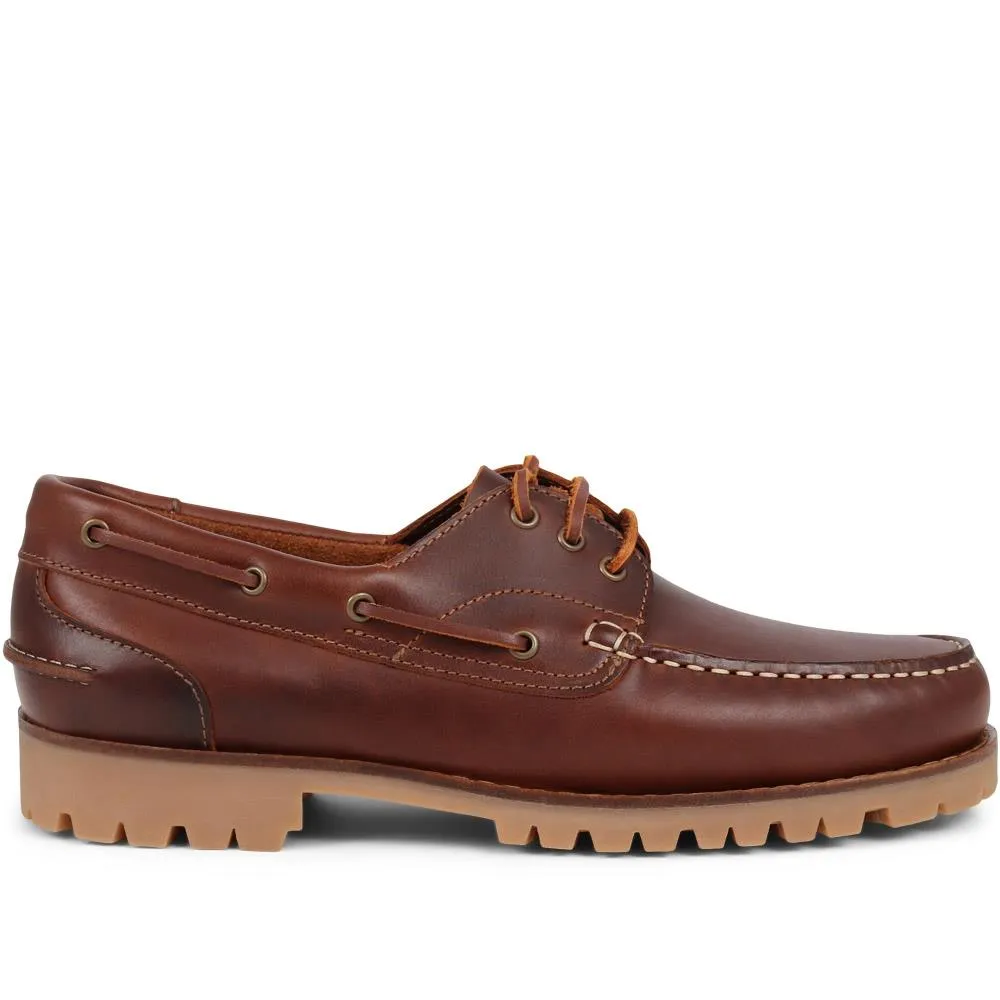 Pickering2 Leather Boat Shoes - PICKERING2 / 325 137