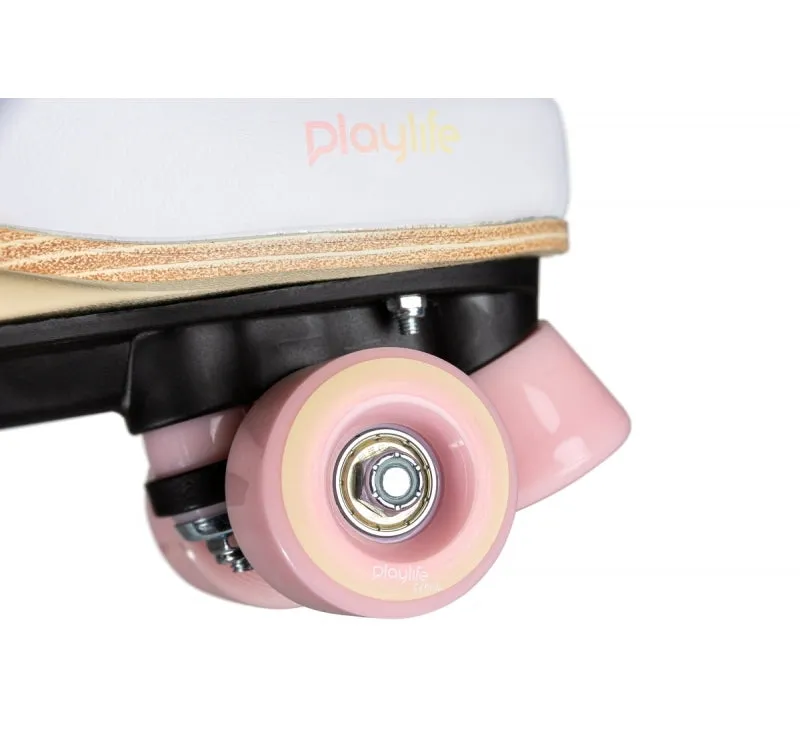 Playlife Classic Pale Rose Adjustable Roller Kids Skates