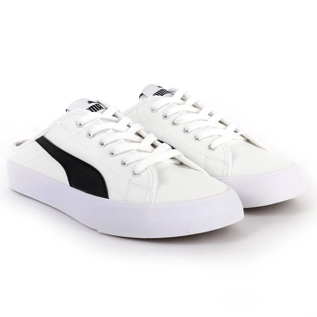 PM Bari Mule White And Black Sneakers