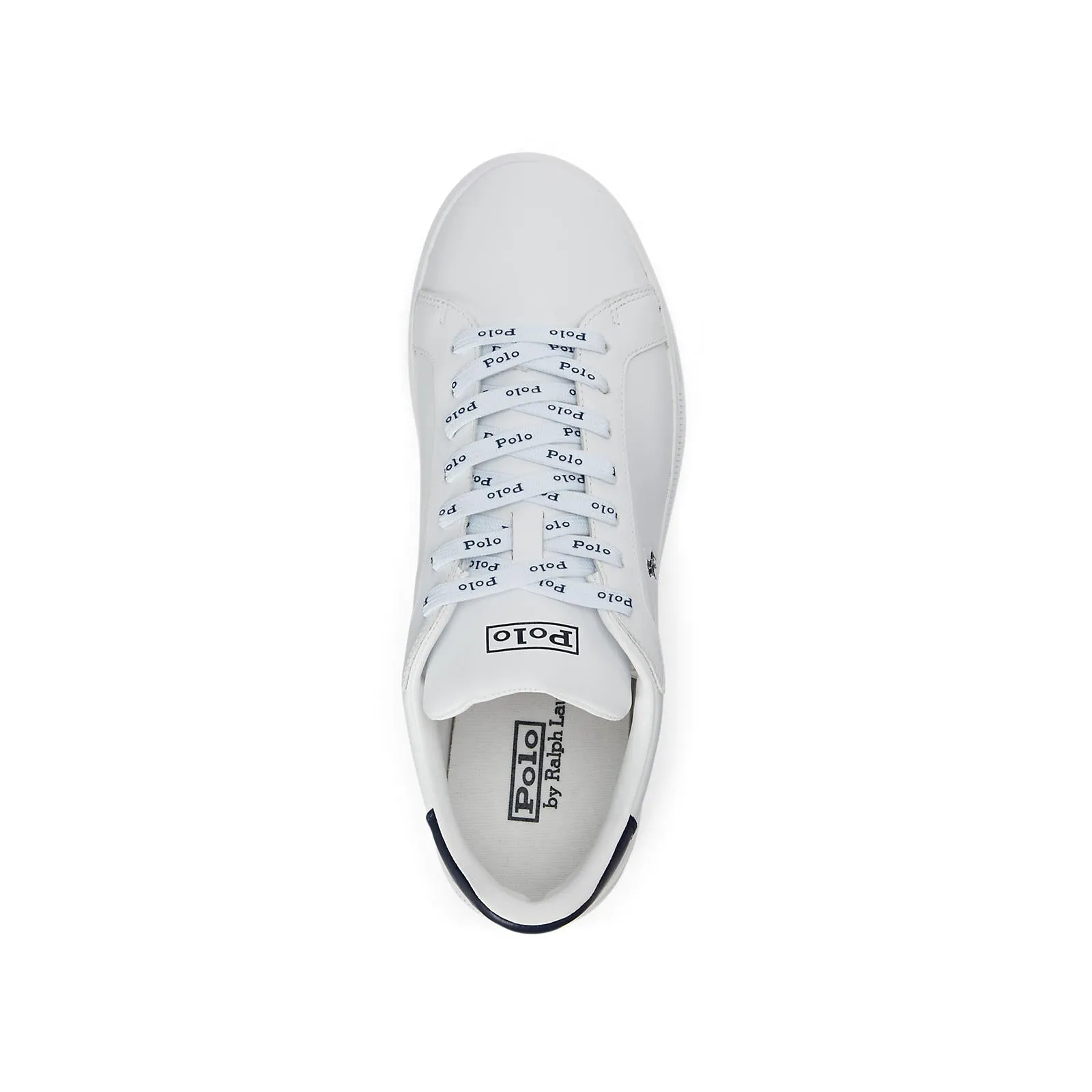 Polo Ralph Lauren - Heritage Court II Sneaker with Navy Logos