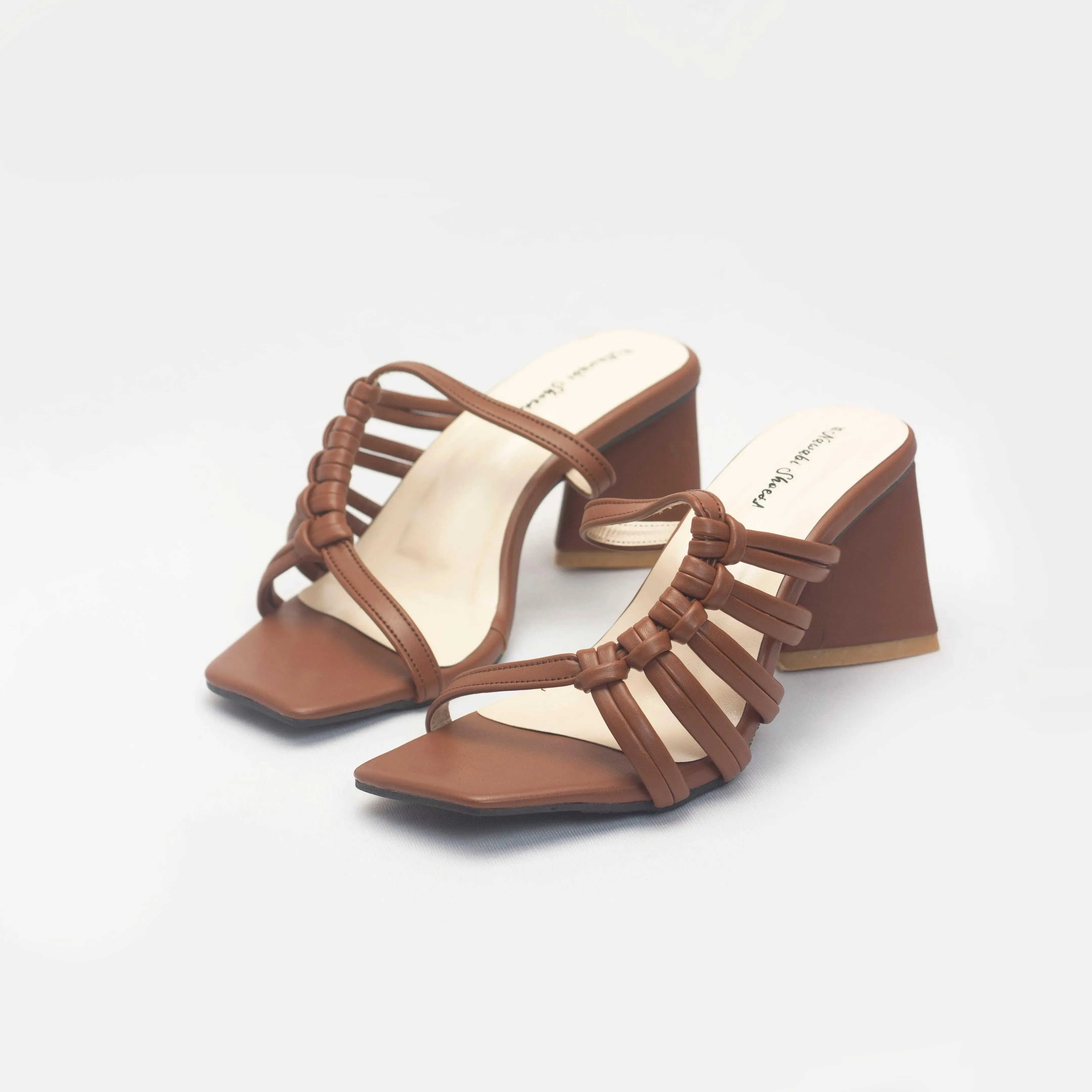 Purchase Women's Emory Open Toe Mules Heels Online | Nawabi Shoes BD