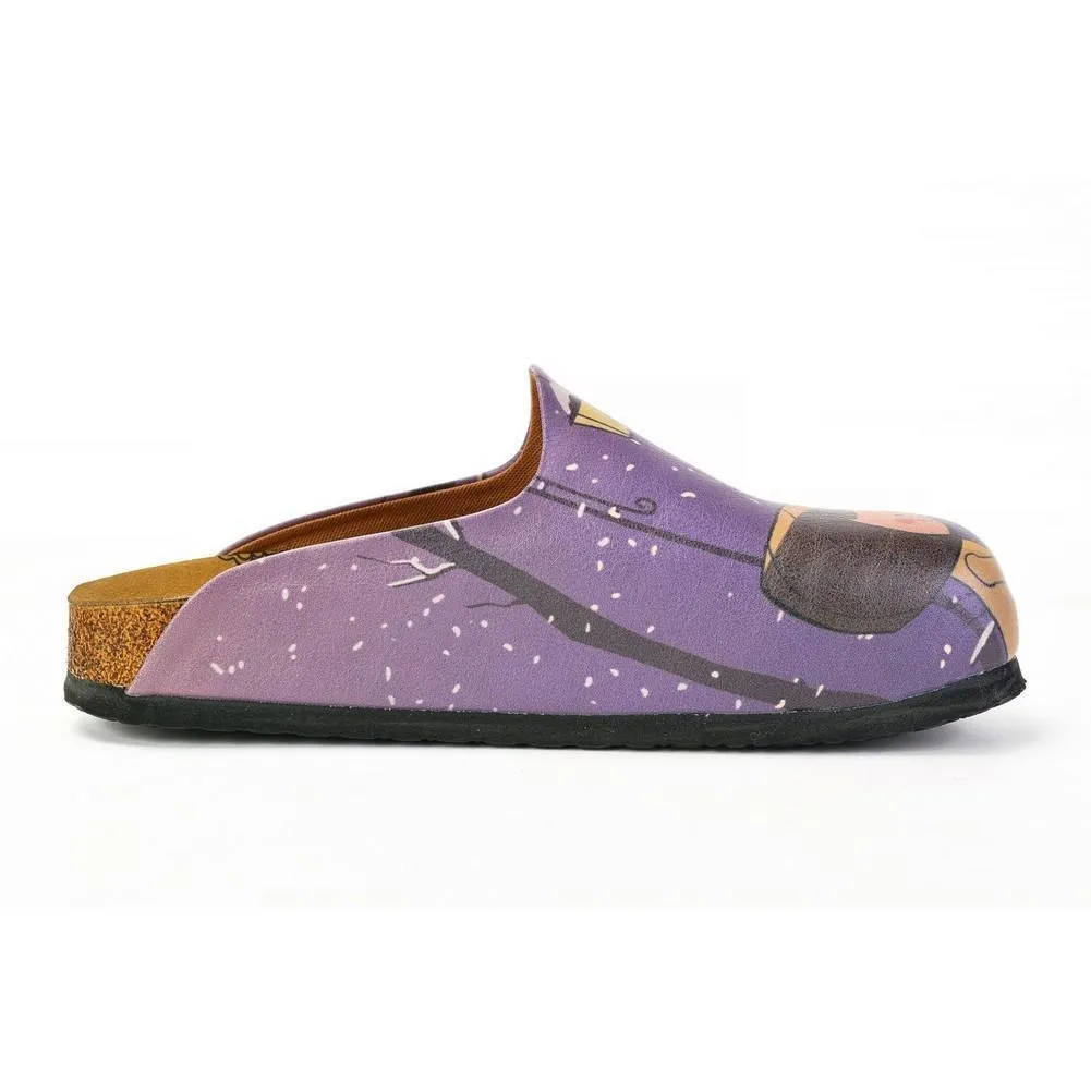 Purple Love Is In The Air Mule CAL1404