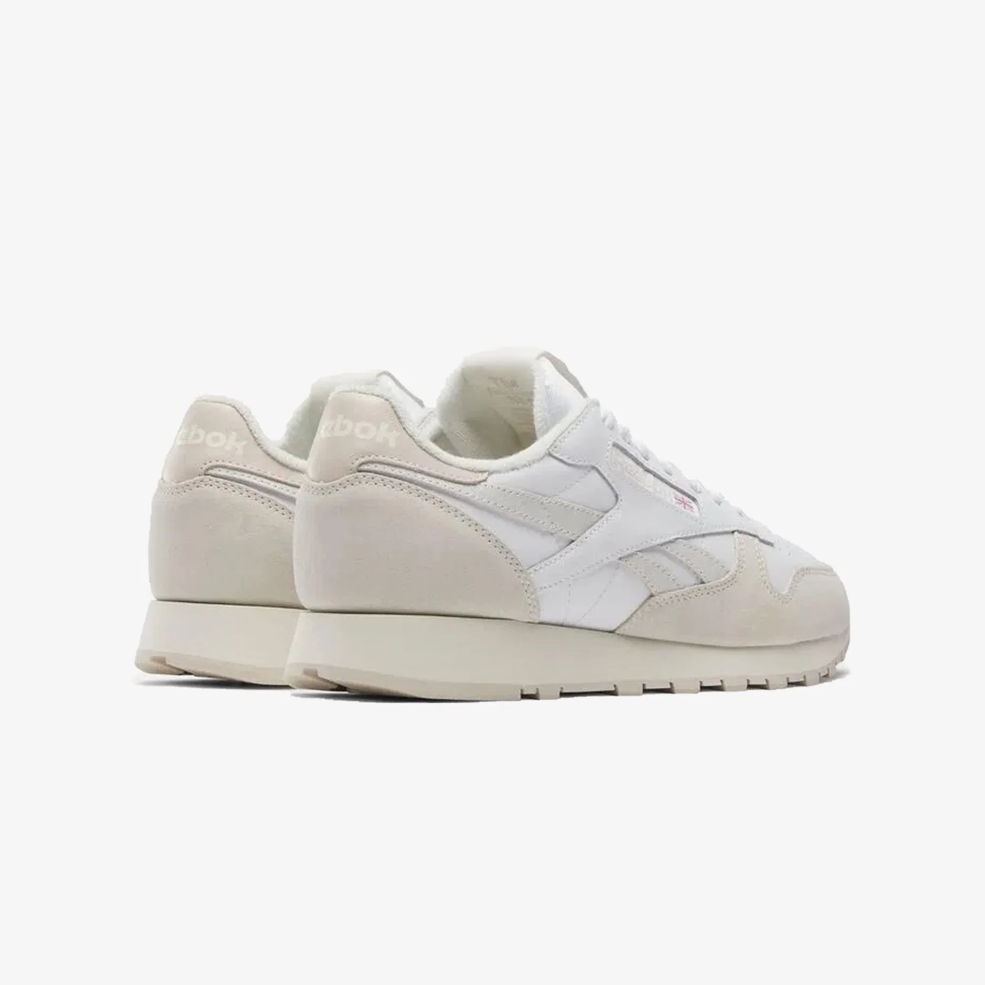 Reebok | CLASSIC LEATHER  { WHT/CHALK/STUCCO