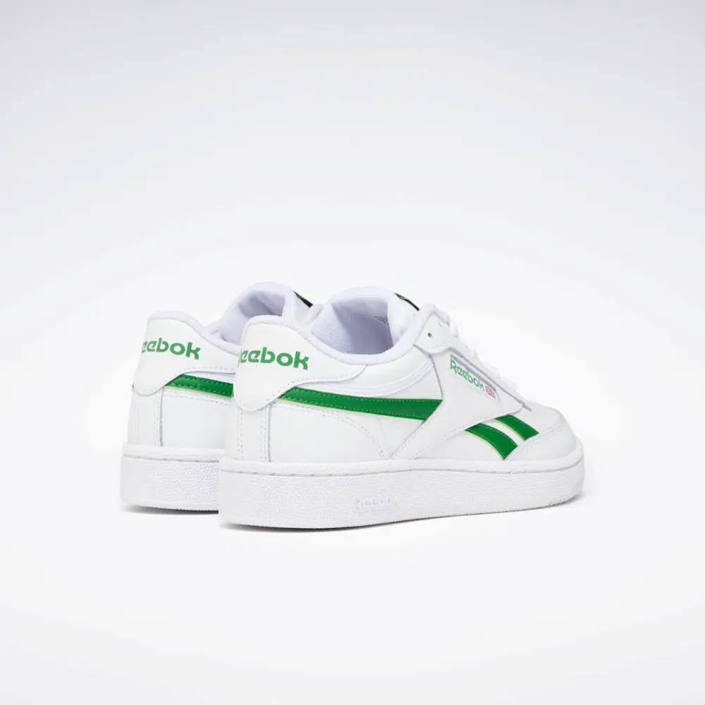 Reebok Footwear Men CLUB C REVENGE FTWR WHT/GLEN GREEN/FTWR WHT