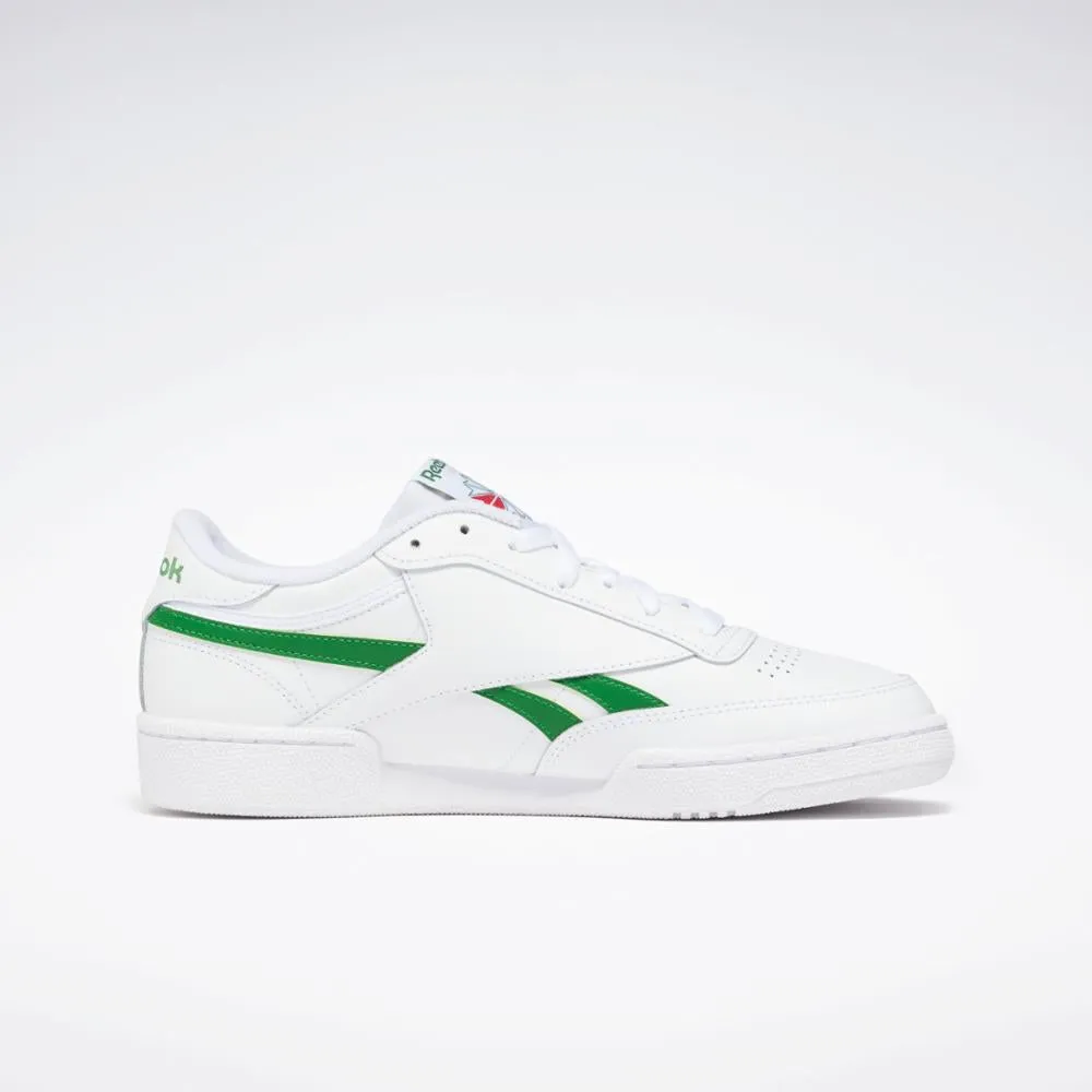 Reebok Footwear Men CLUB C REVENGE FTWR WHT/GLEN GREEN/FTWR WHT