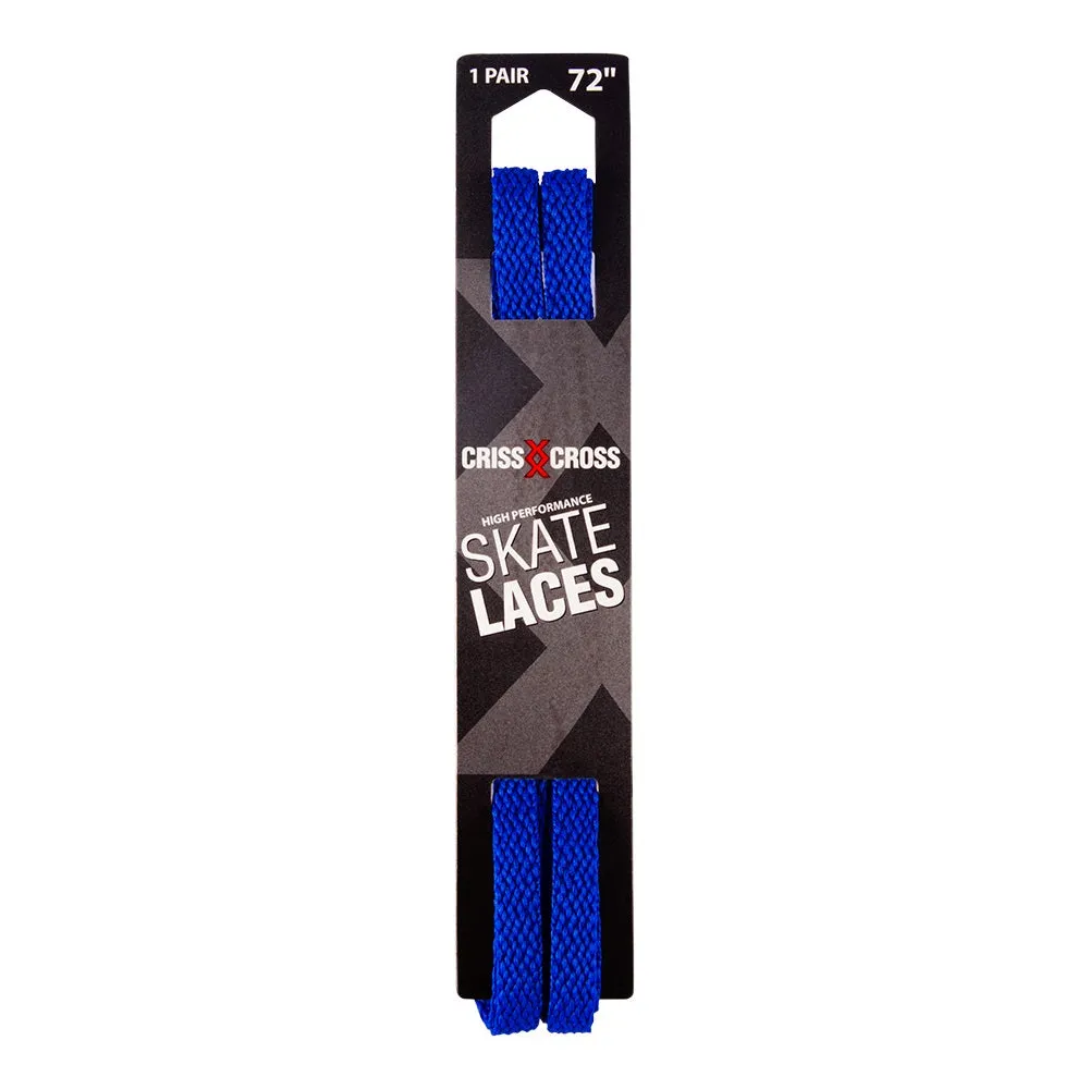 Riedell Criss Cross Skate Laces Skinny 3/8" Width - Royal Blue