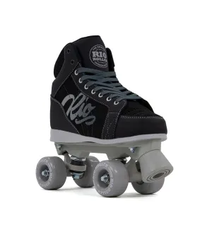 Rio Roller Lumina Quad Roller Skates - Black & Grey