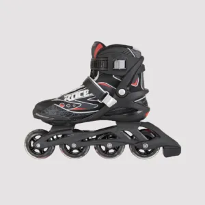 Roces Yittrium Men In Line Sk Roller Skates Black/Red