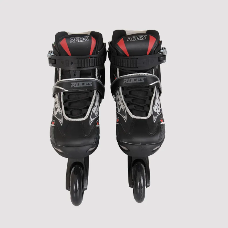 Roces Yittrium Men In Line Sk Roller Skates Black/Red