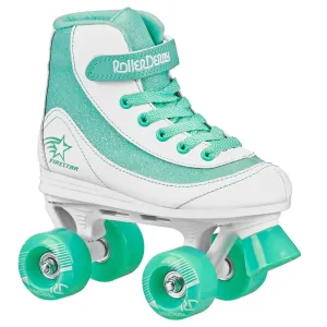 Roller Derby Firestar Mint/White Skates Size 3