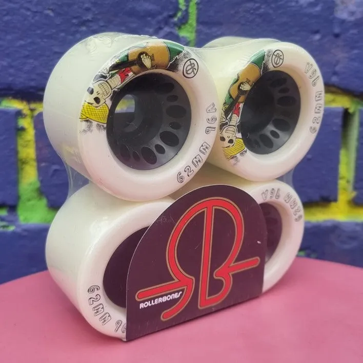 Rollerbones Day of the Dead Wheels 96A - 4 pack